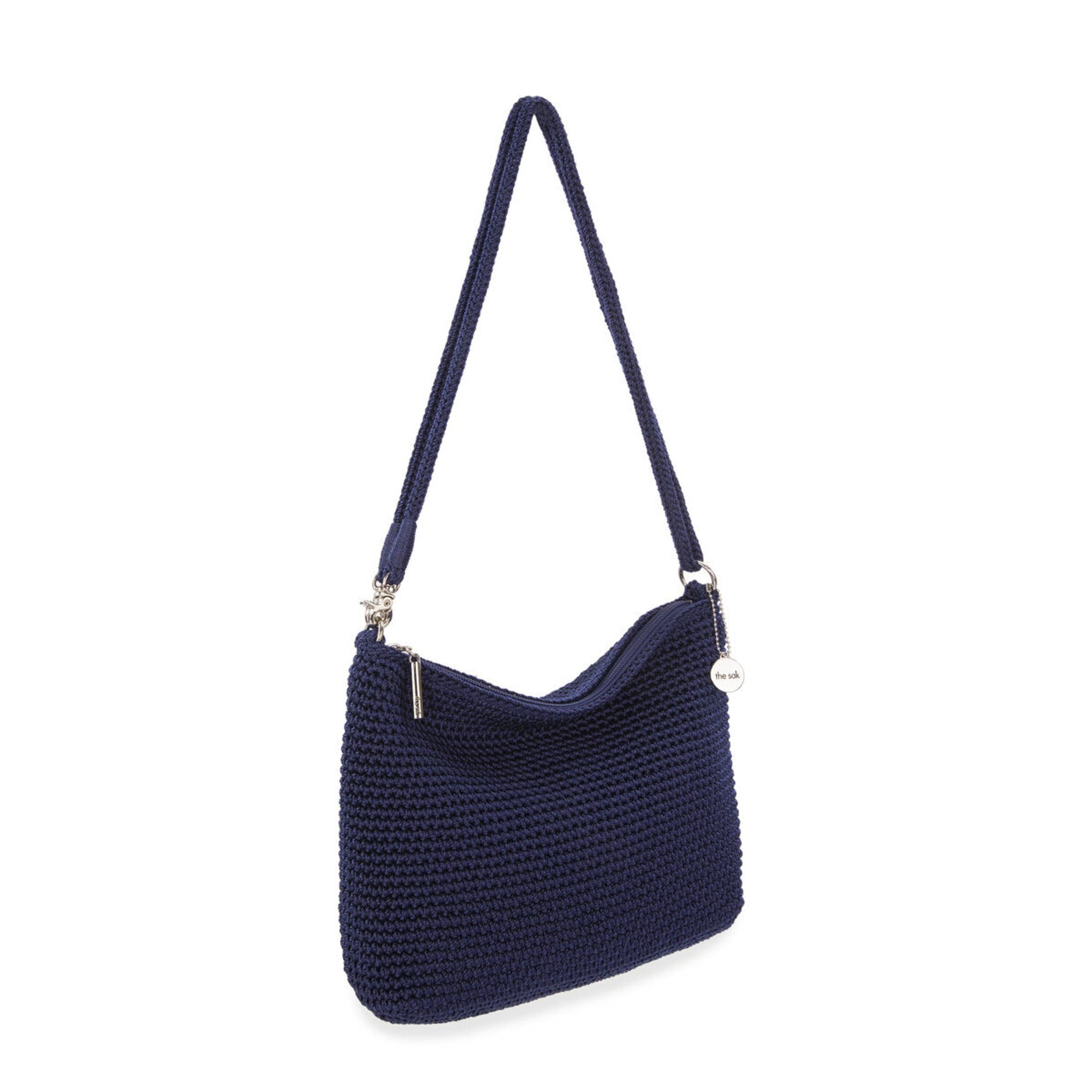 The Sak Lumi Crossbody - Hand Crochet - Denim