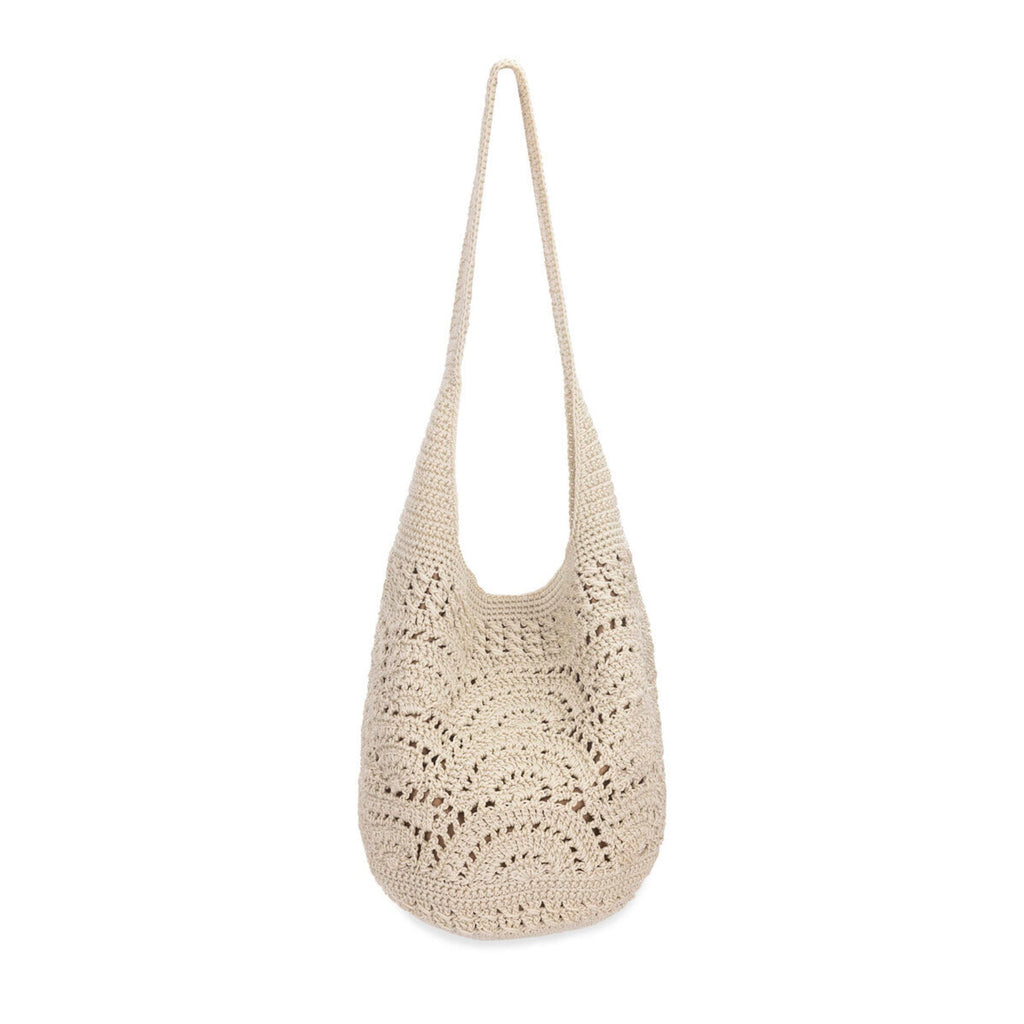 The Sak 120 Hobo - Hand Crochet - Natural Fan