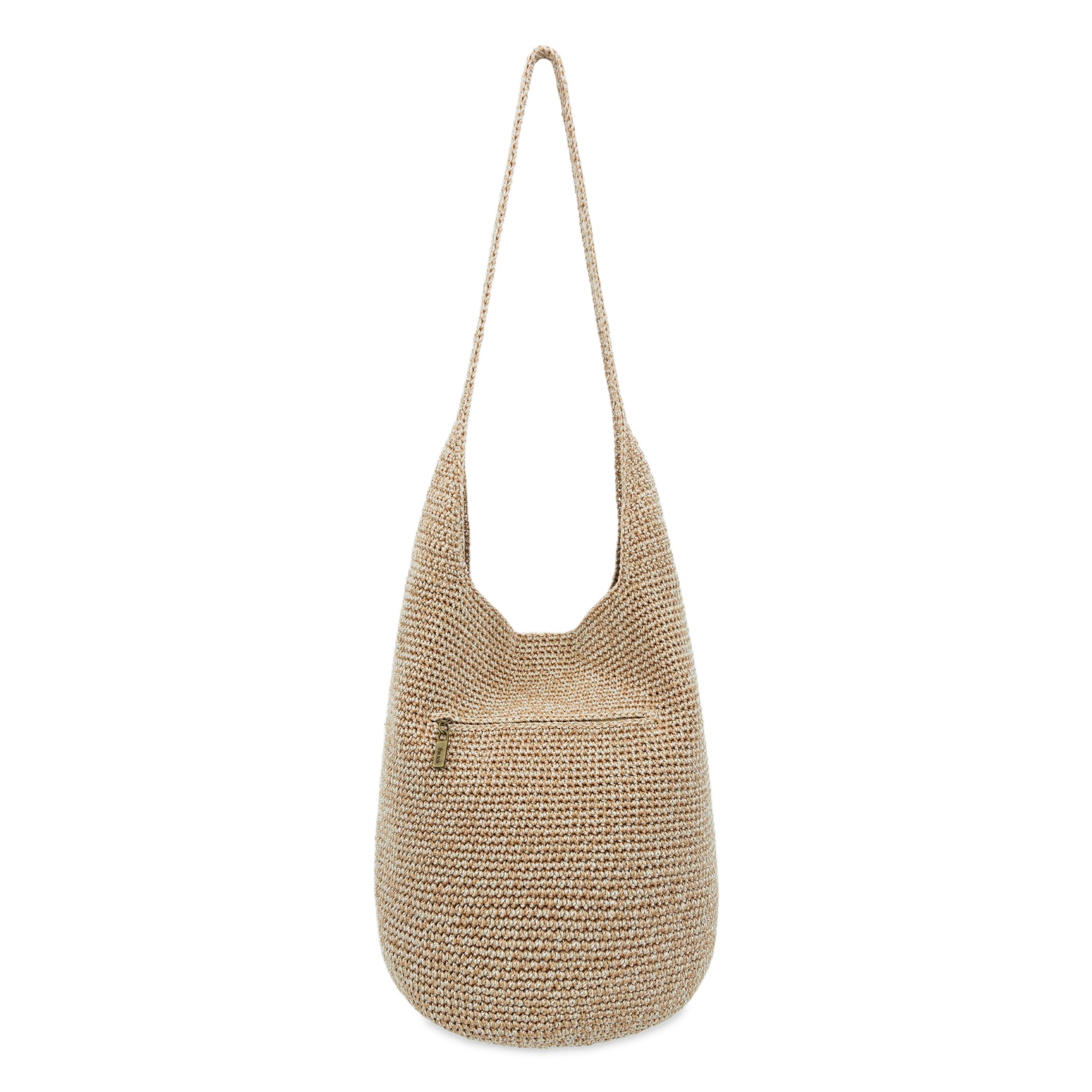 The Sak 120 Hobo - Hand Crochet - Bamboo Static