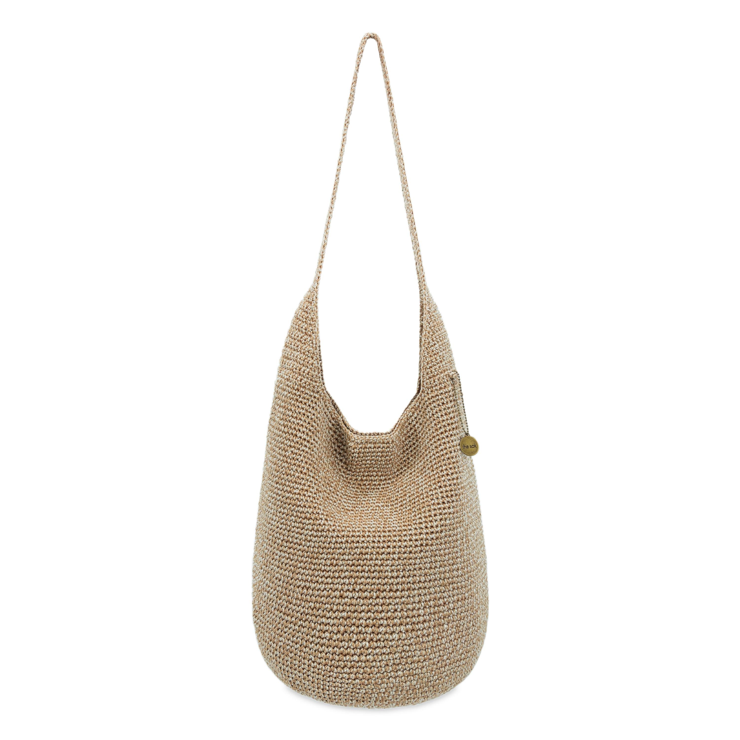 The Sak 120 Hobo - Hand Crochet - Bamboo Static