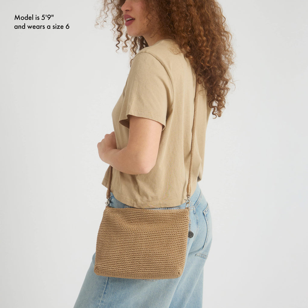 The Sak Lumi Crossbody - Hand Crochet - Bamboo