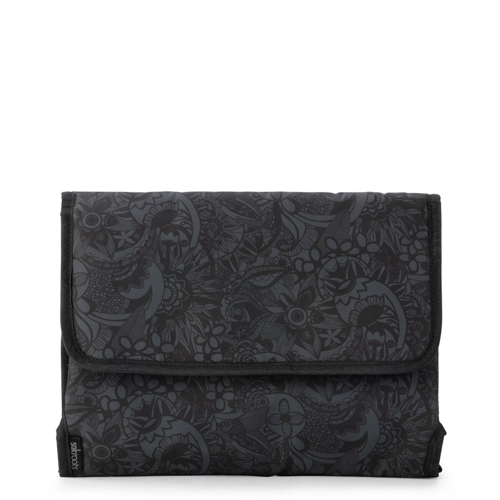 Sakroots On The Go Foldable Changing Pad - EcoTwill - Black Spirit Desert