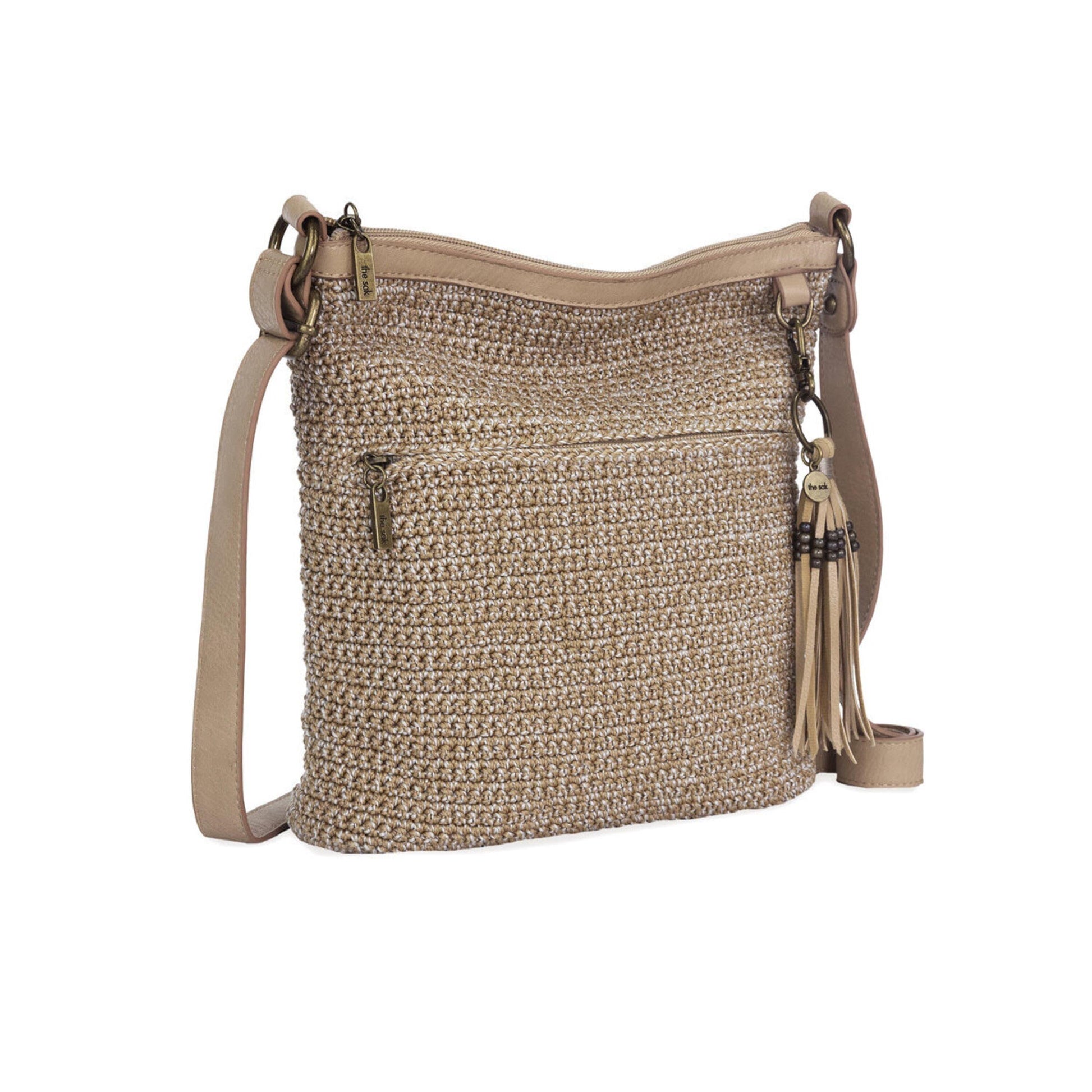 The Sak Lucia Crossbody Crochet - |Bamboo Static|
