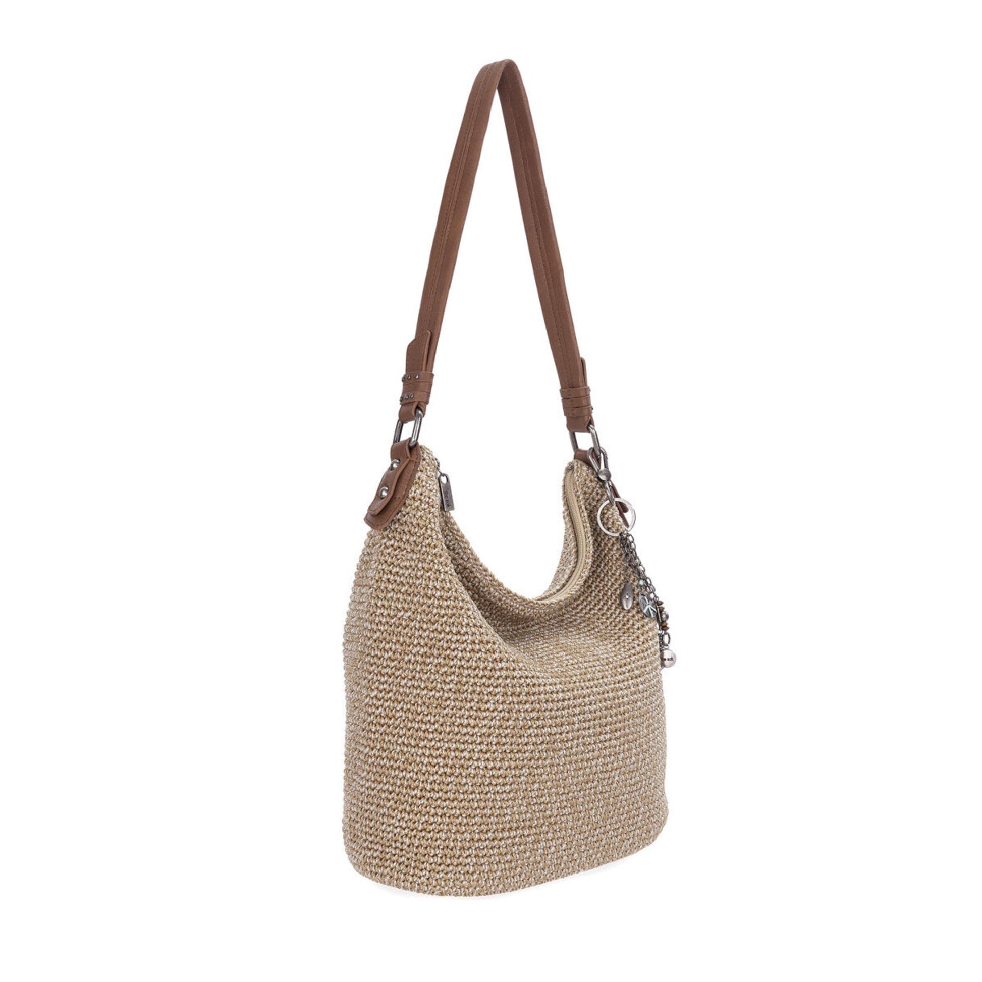 The Sak Sequoia Hobo Crochet - |Bamboo Static|