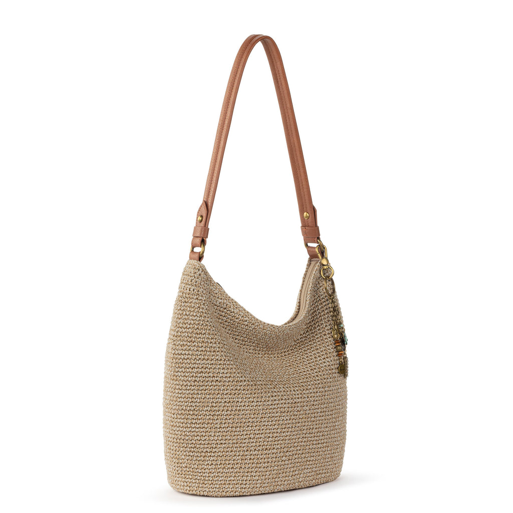 The Sak Sequoia Hobo - Hand Crochet - Bamboo Static