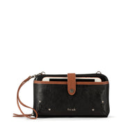 Iris Smartphone Wallet - Leather - Black Onyx