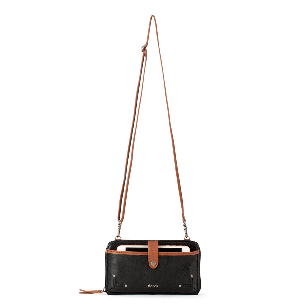The Sak Iris Smartphone Wallet - Leather - Black Onyx