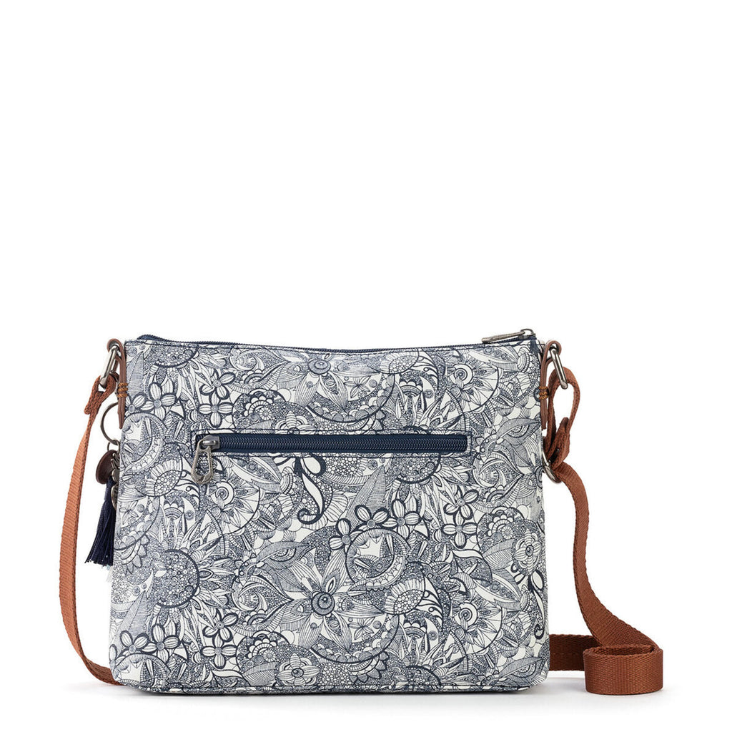 Sakroots Basic Crossbody - Canvas - Navy Spirit Desert