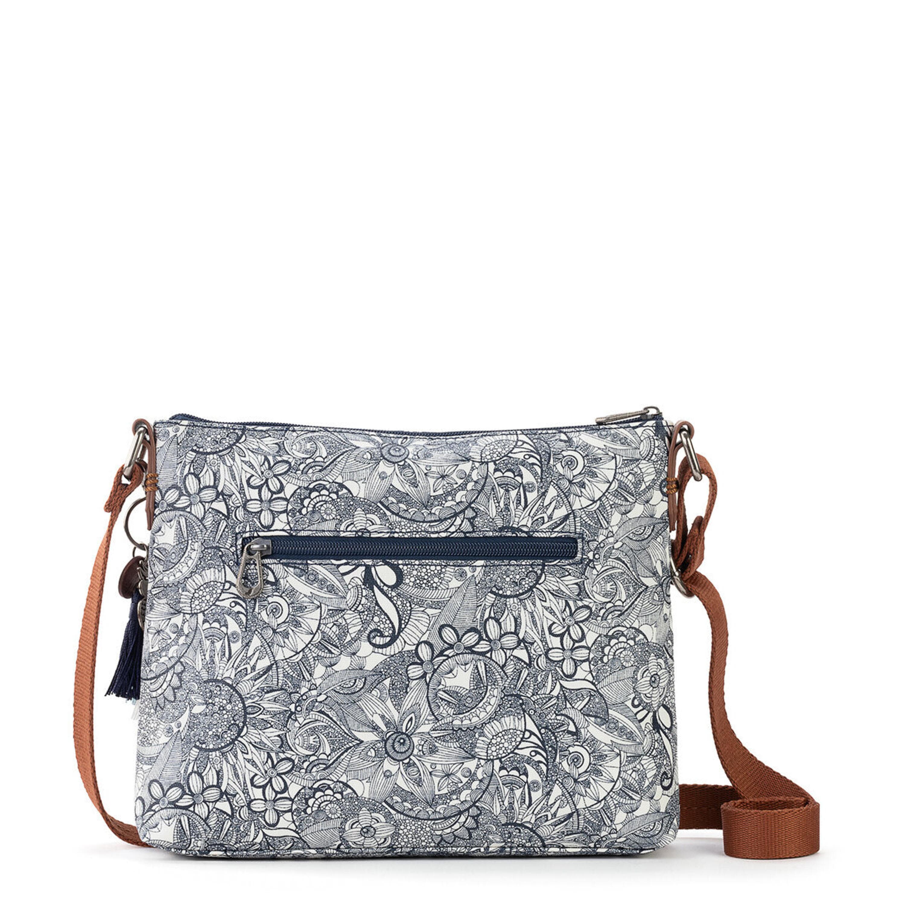 Sakroots Basic Crossbody - Canvas - Navy Spirit Desert