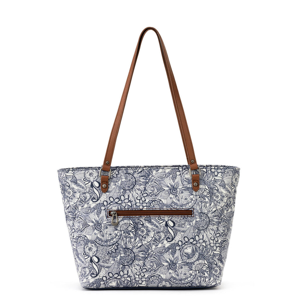 Sakroots Metro Tote - Canvas - Navy Spirit Desert