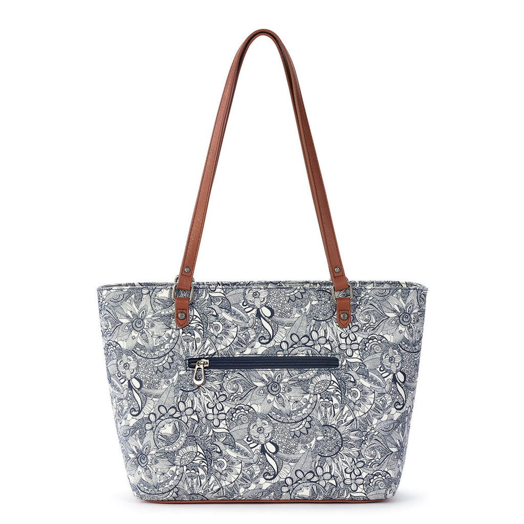 Sakroots Metro Tote - Canvas - Navy Spirit Desert