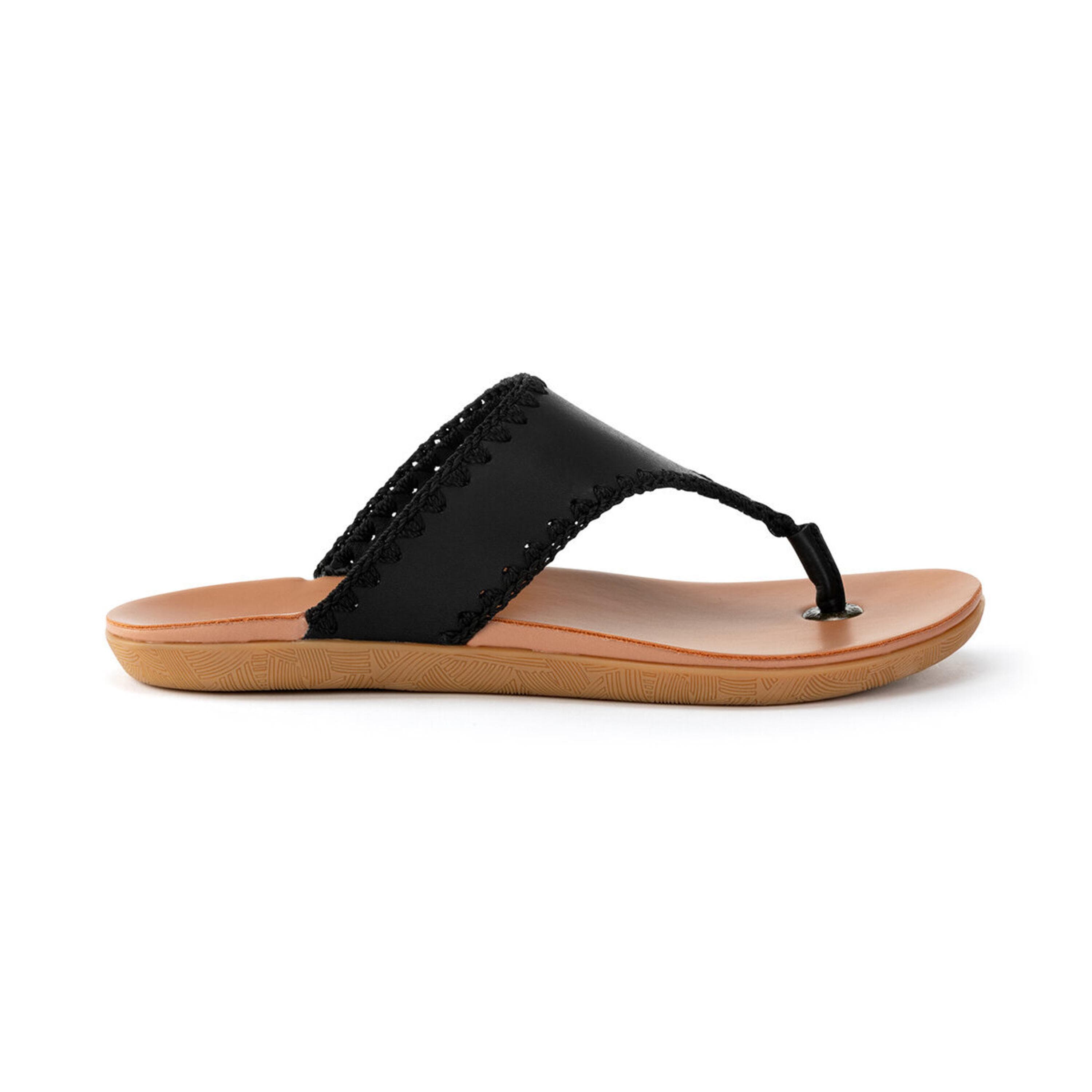 The Sak Shana Sandal - Leather - Black