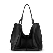 Los Feliz Large Tote - Leather - Black