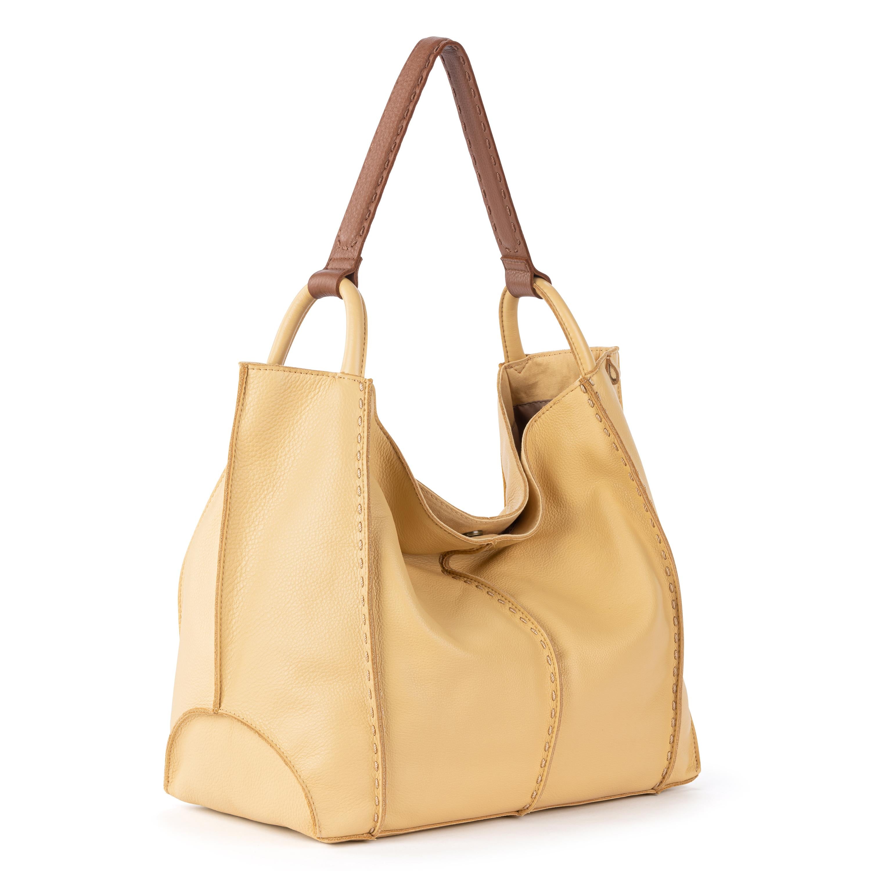 The Sak Los Feliz Large Tote - Leather - Buttercup