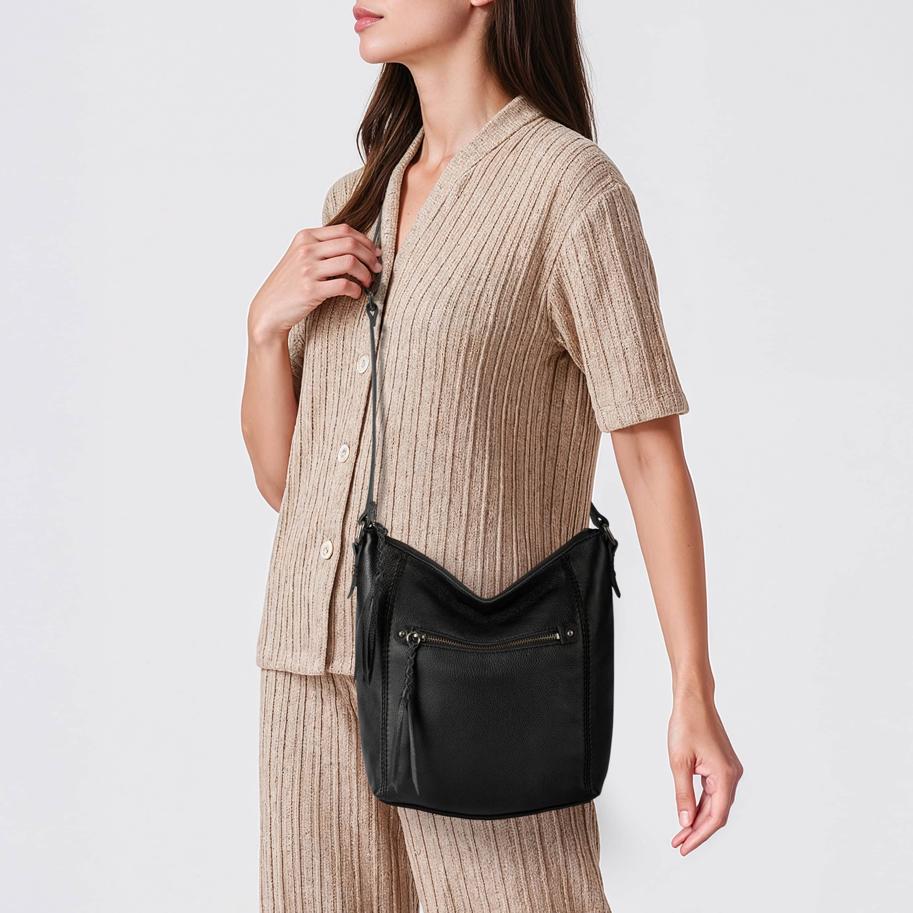 The Sak Ashland Crossbody - Leather - Black