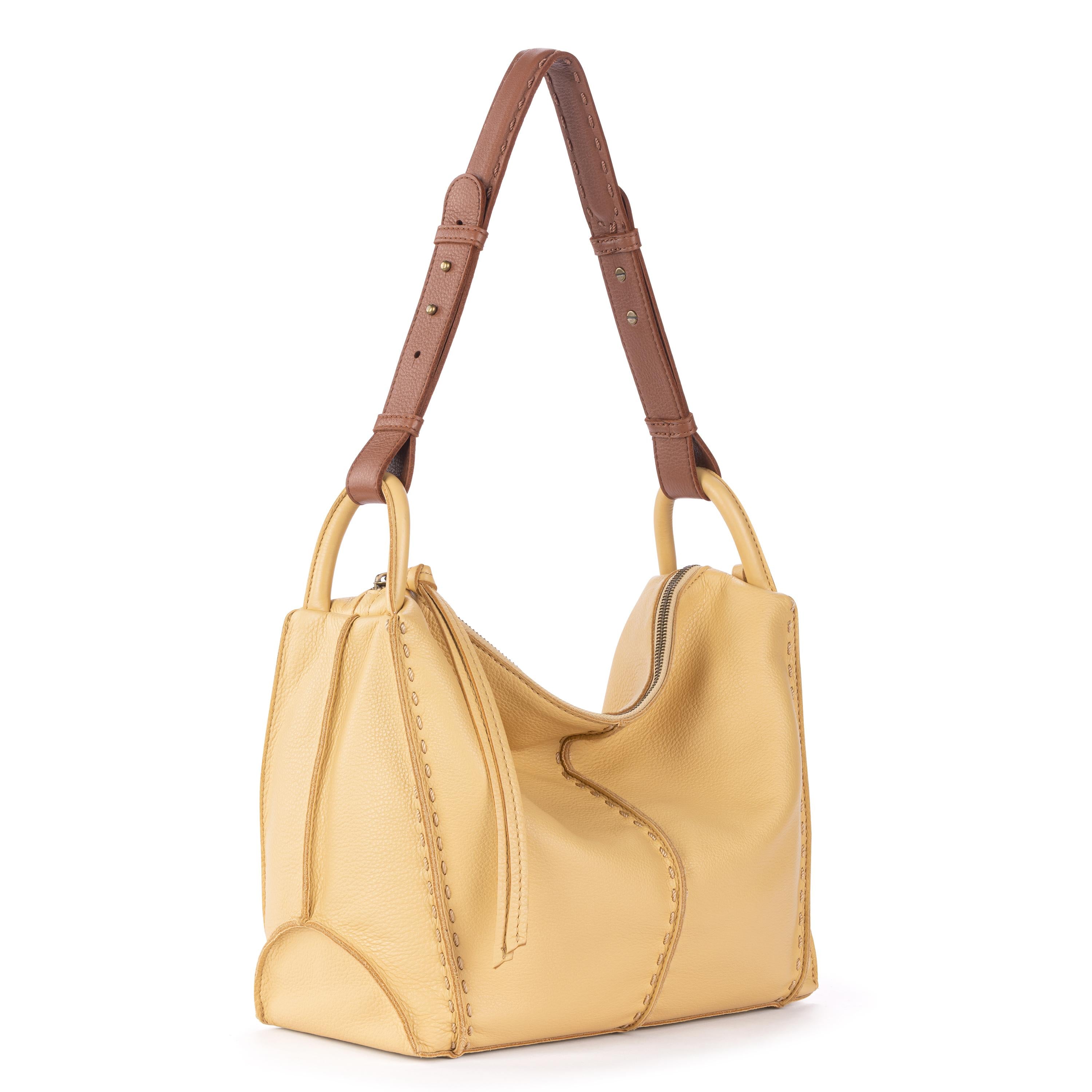 The Sak Los Feliz Hobo - Leather - Buttercup