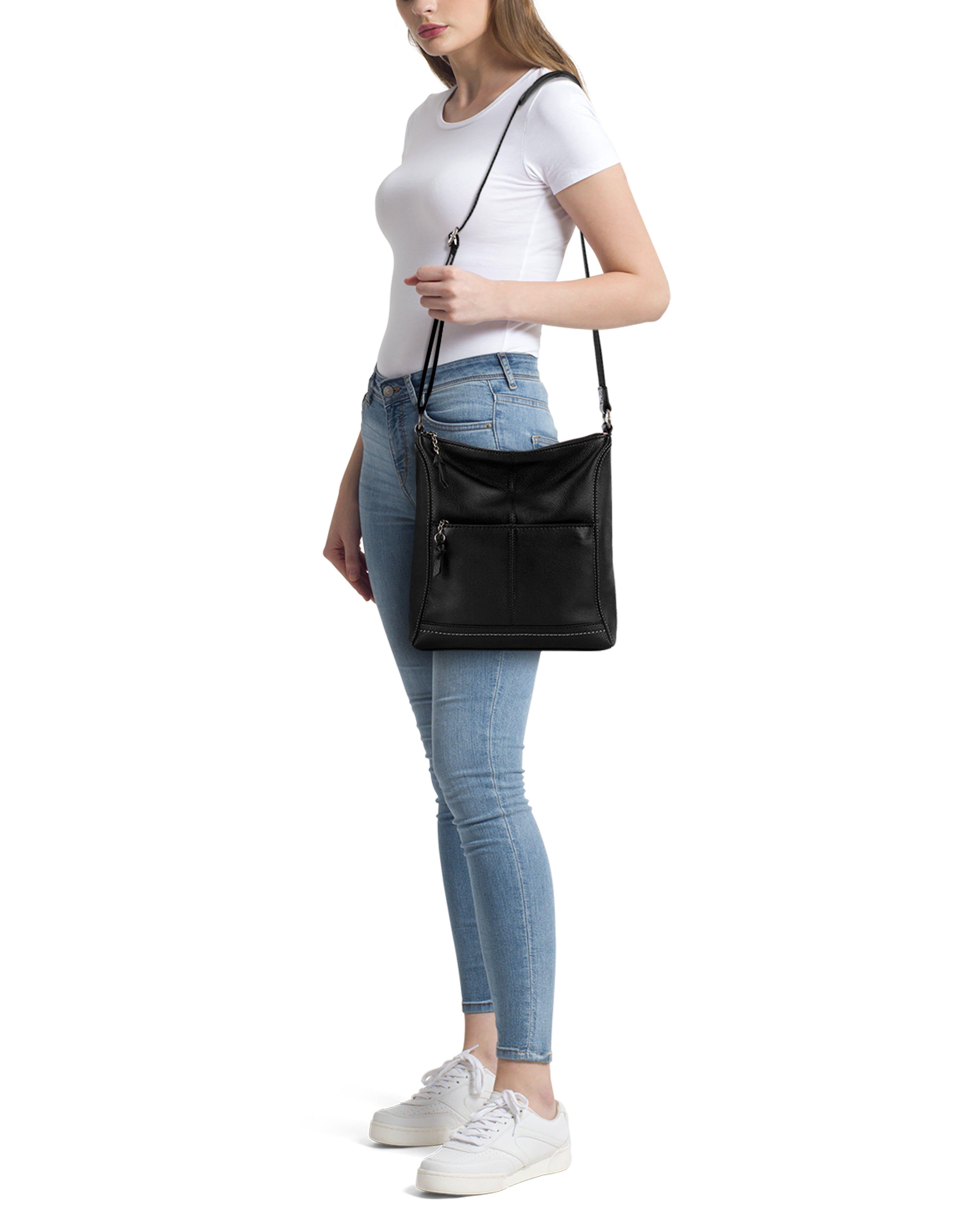 The Sak Lucia Crossbody - Leather - Black