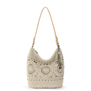Sequoia Hobo - Hand Crochet - Natural Medallion