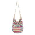 The Sak 120 Hobo - Hand Crochet - Eden Stripe