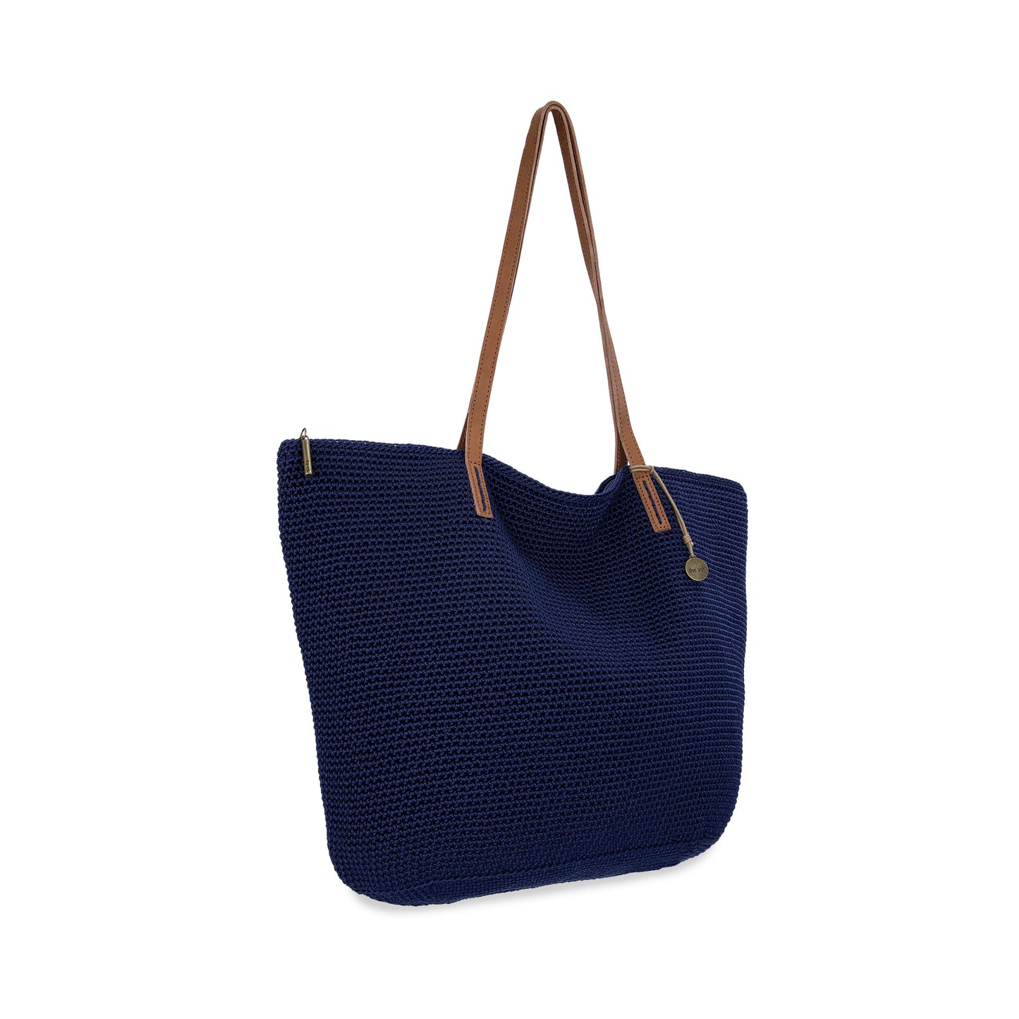 The Sak Faye Large Tote Crochet - Denim