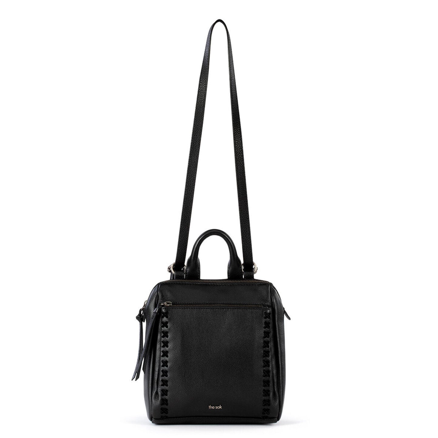 The Sak Loyola Mini Backpack Leather - |Black|