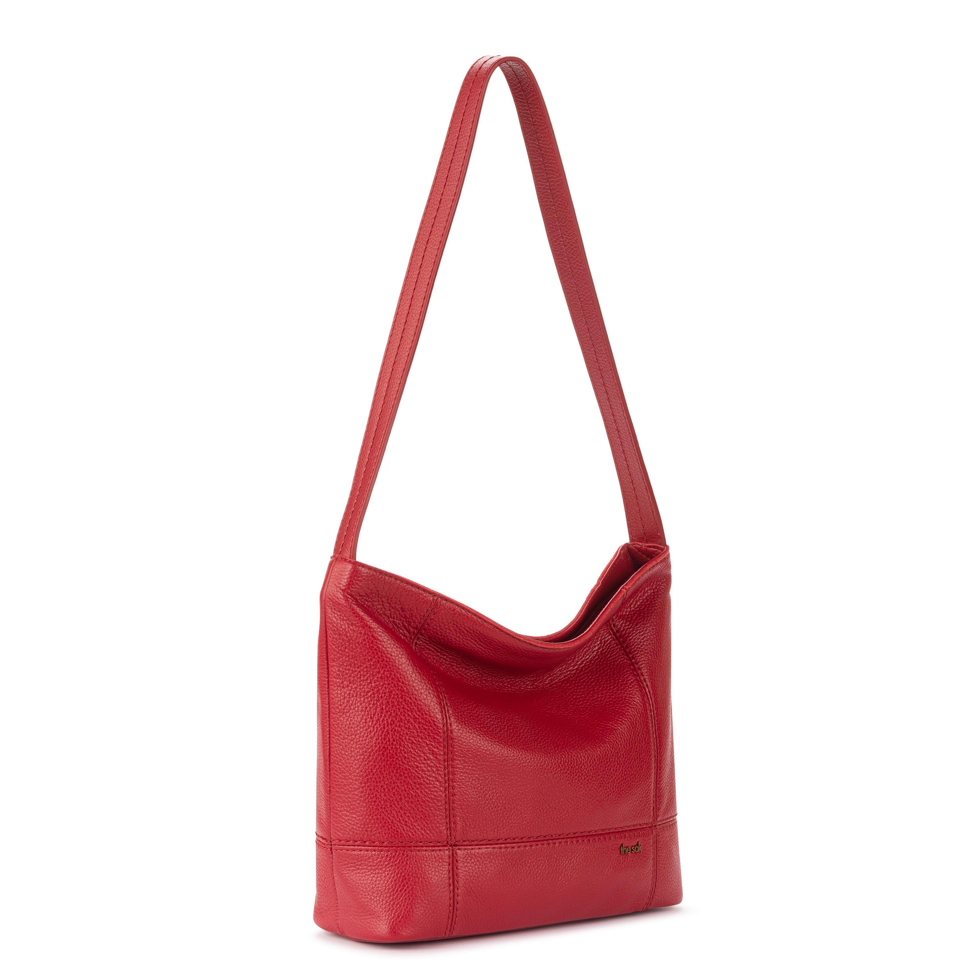 The Sak De Young Hobo Leather - |Scarlet|
