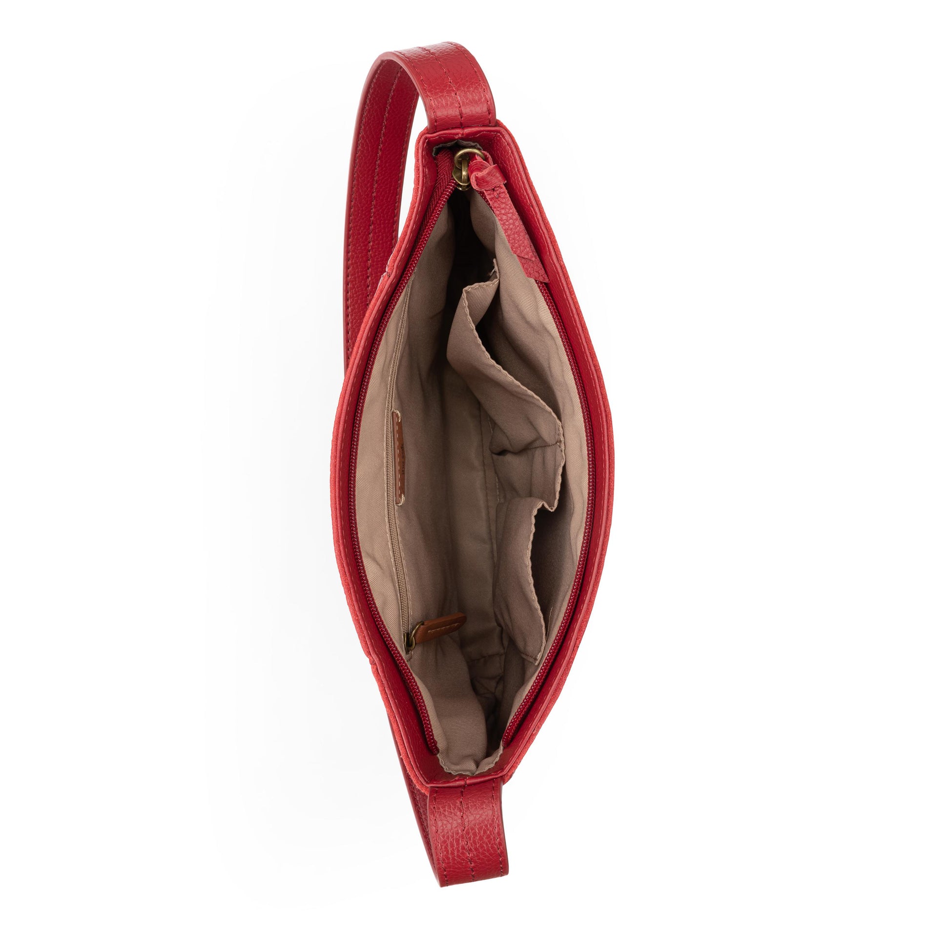 The Sak De Young Hobo Leather - |Scarlet|