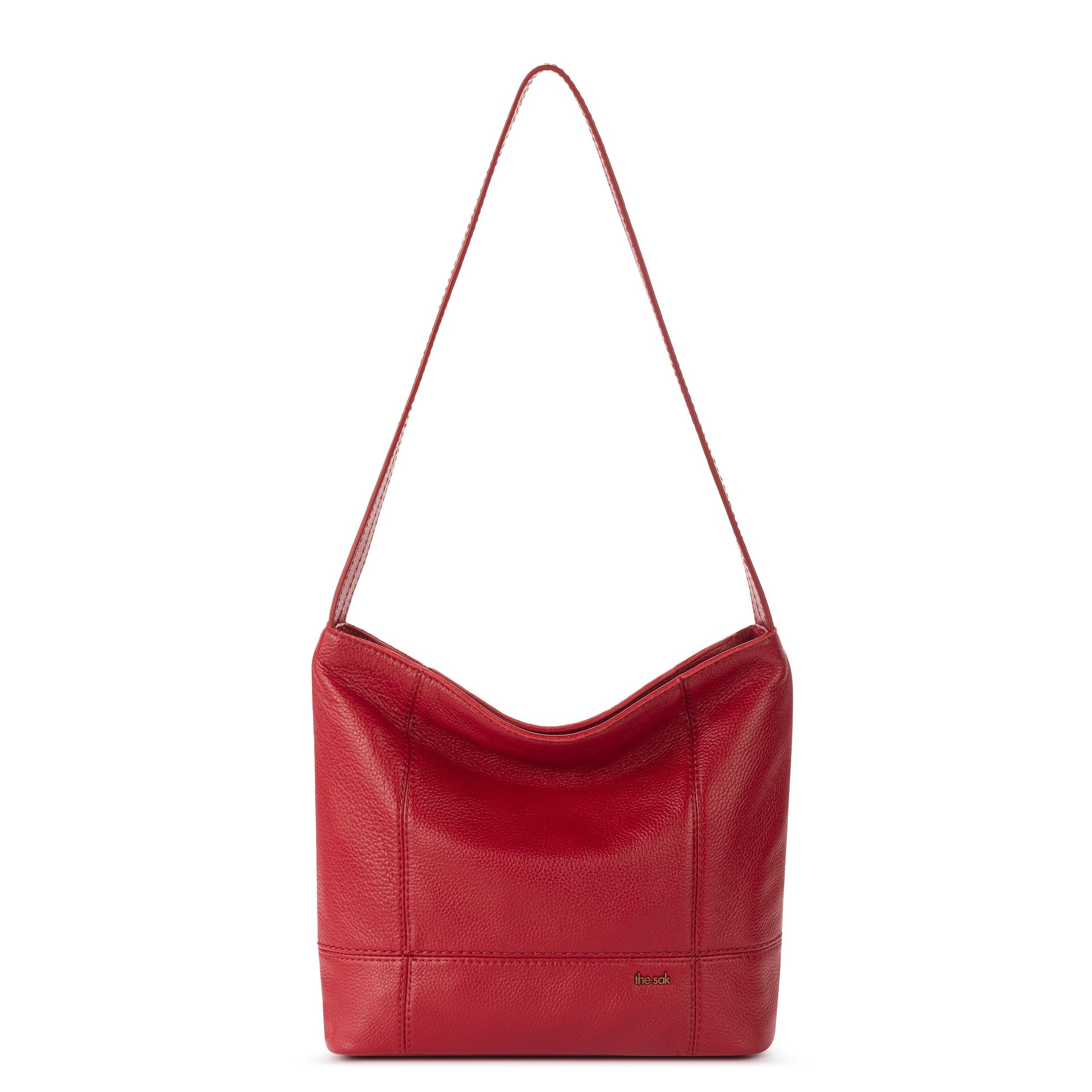 The Sak De Young Hobo Leather - |Scarlet|