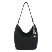 Sequoia Hobo - Hand Crochet - Black