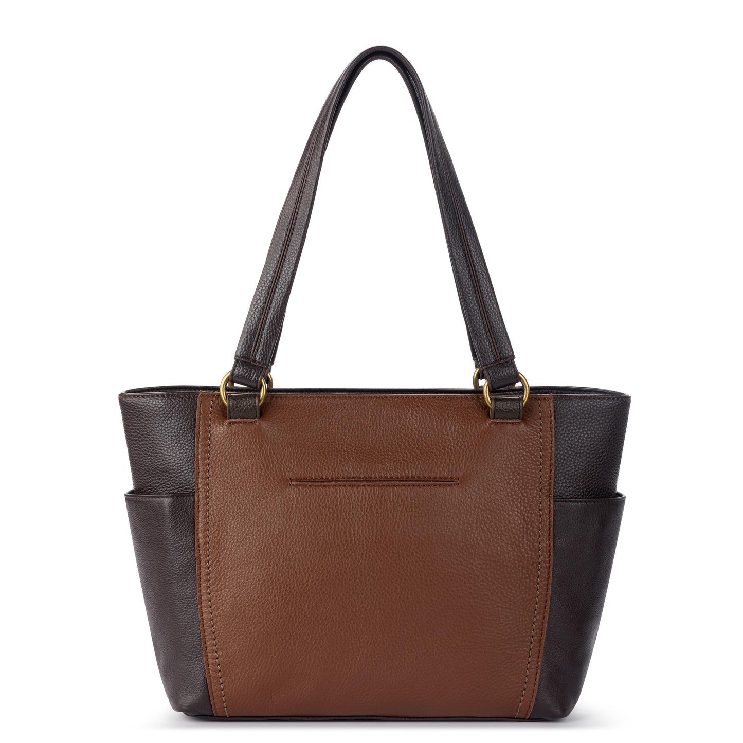 The Sak Ashby Satchel Leather - |Teak Block|