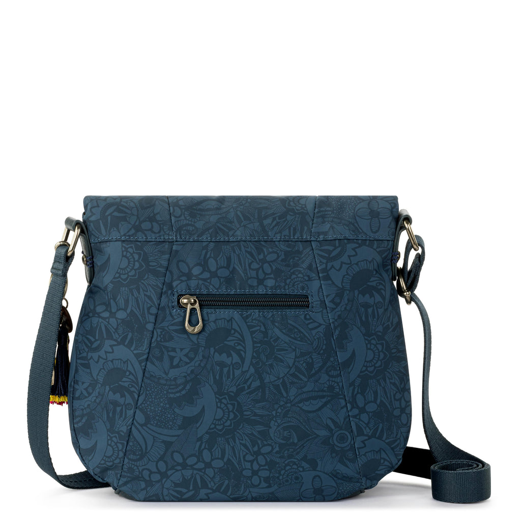 Sakroots Foldover Crossbody - EcoTwill - Indigo Spirit Desert