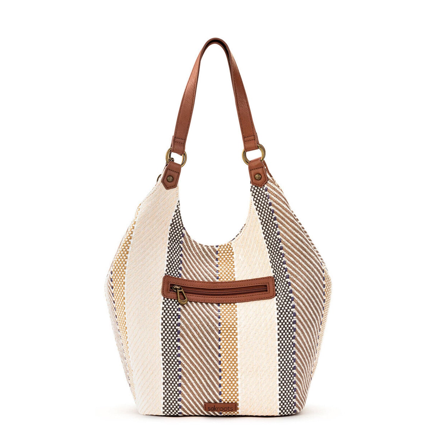 Sakroots Roma Shopper EcoTwill - |Tobacco Batik World Woven|