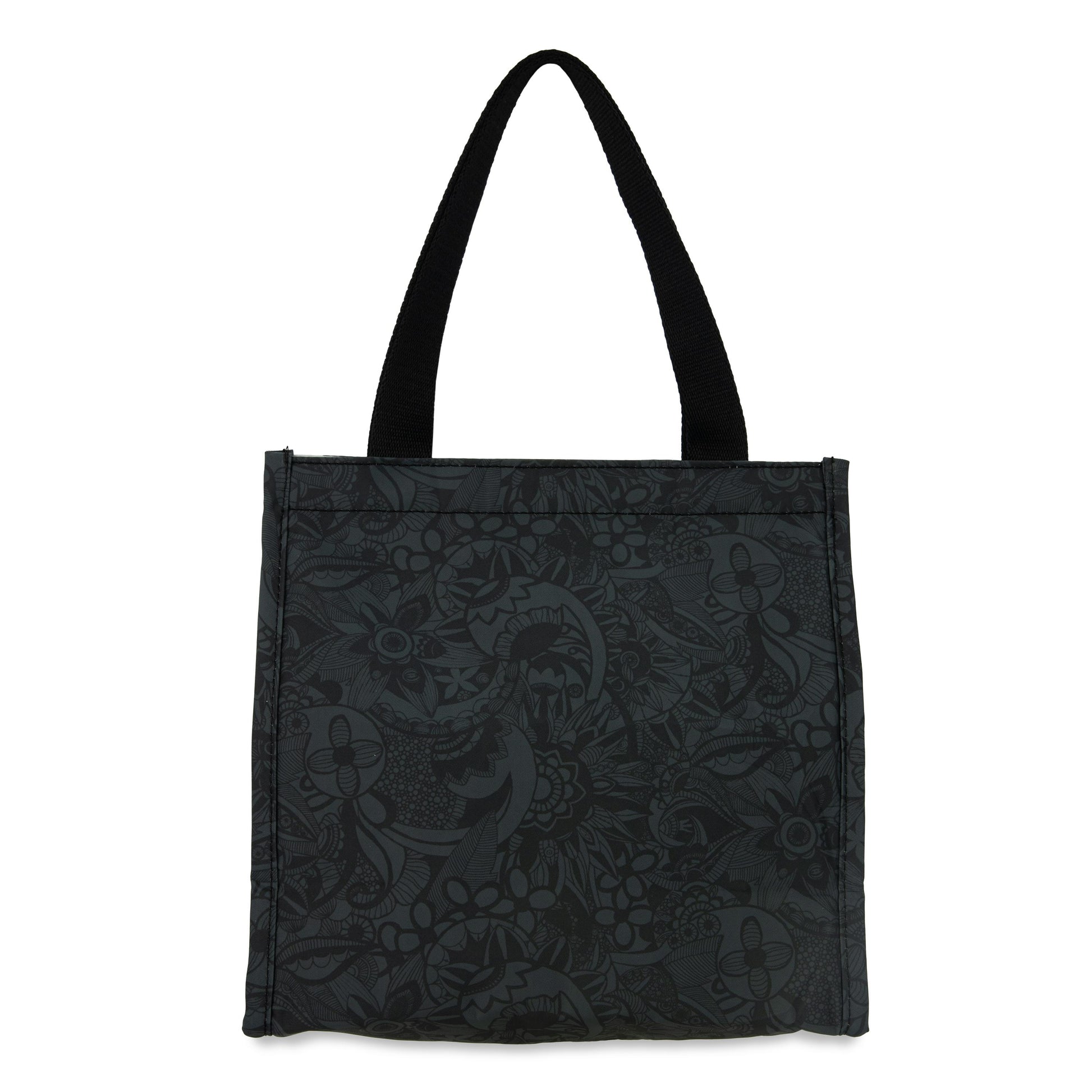 Sakroots On The Go Lunch Bag EcoTwill - Black Spirit Desert