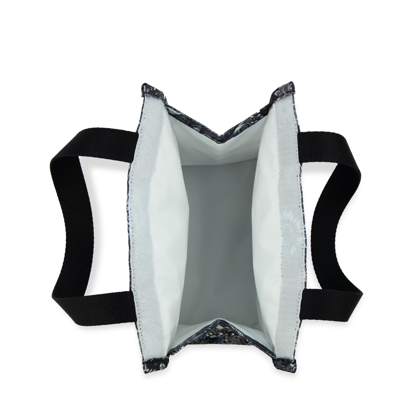 Sakroots On The Go Lunch Bag EcoTwill - Black Spirit Desert