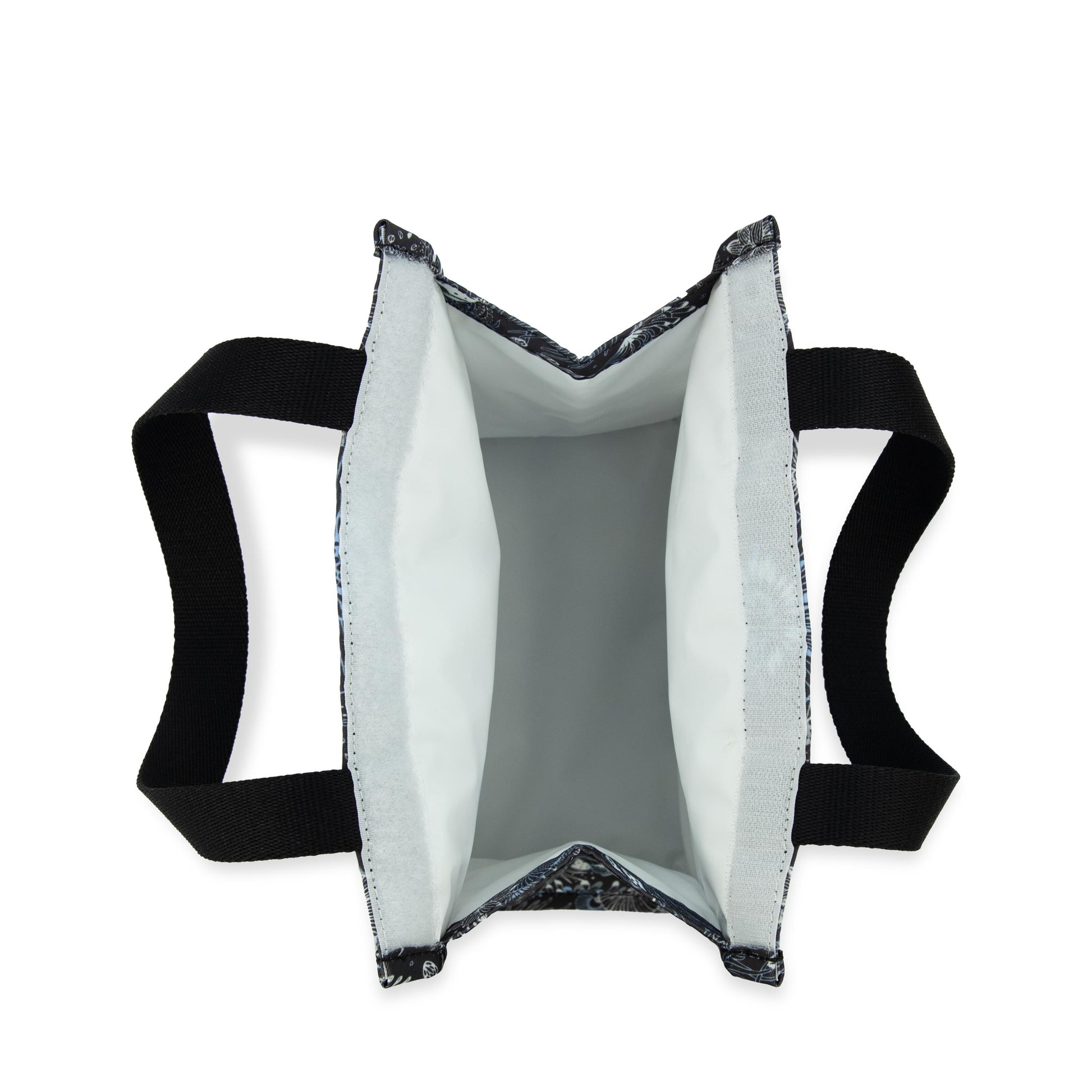 Sakroots On The Go Lunch Bag EcoTwill - Black Spirit Desert