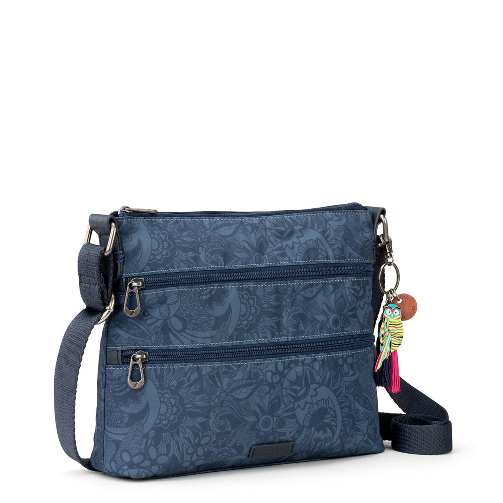Sakroots Basic Crossbody EcoTwill - |Indigo Spirit Desert|