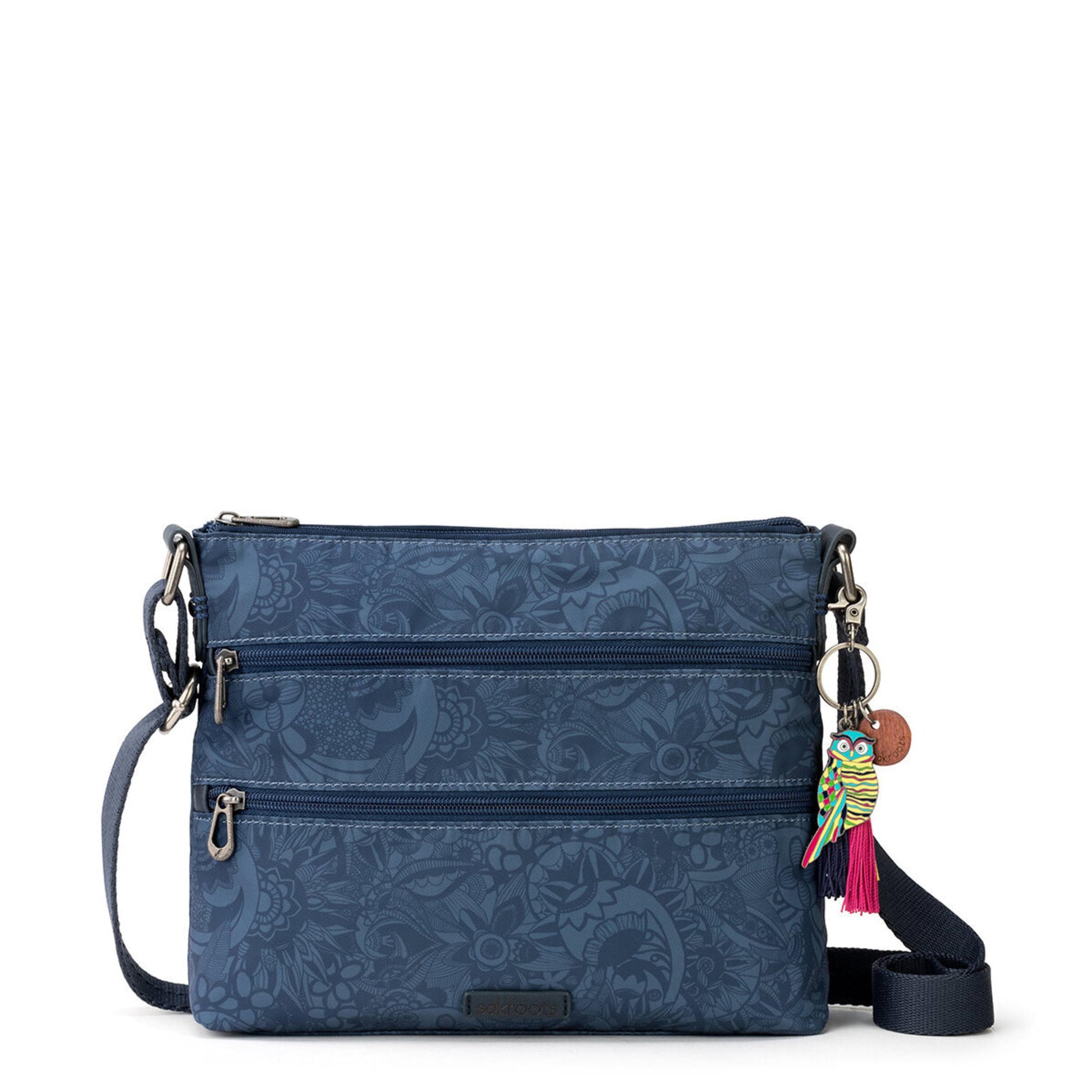 Sakroots Basic Crossbody EcoTwill - |Indigo Spirit Desert|