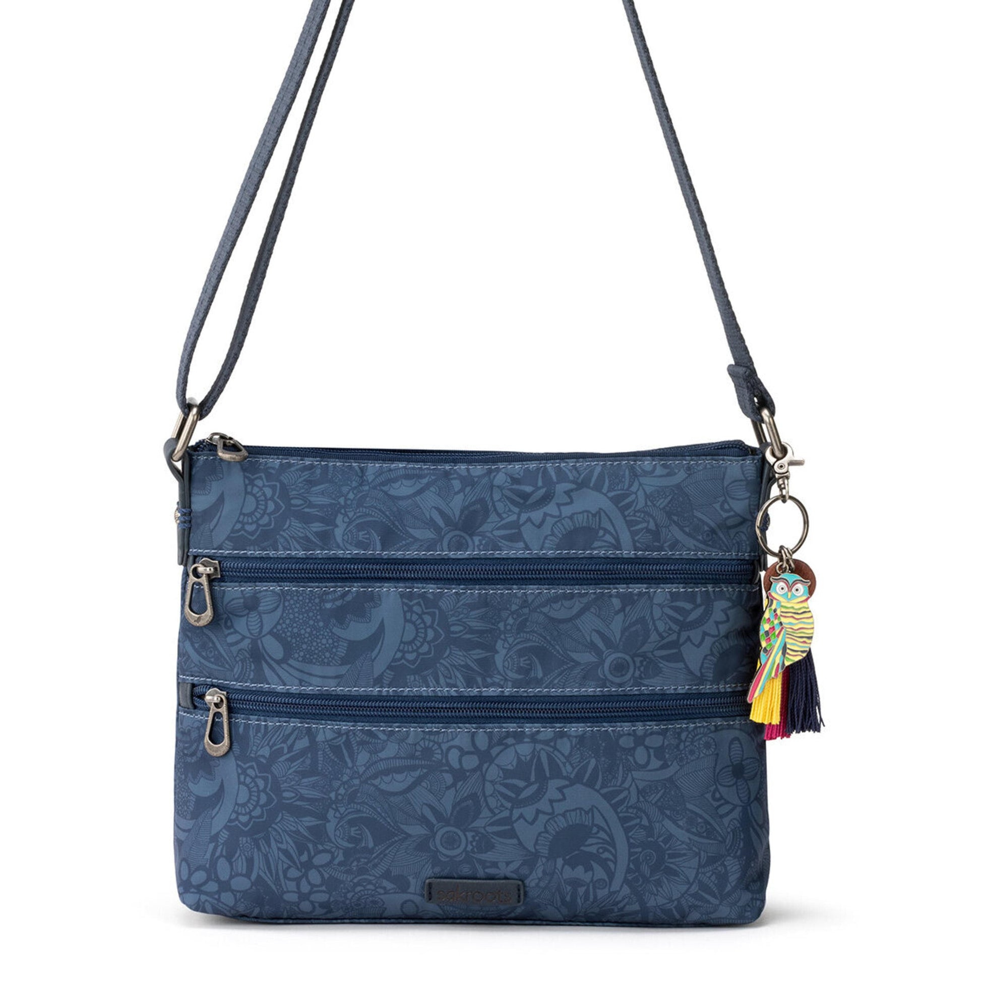 Sakroots Basic Crossbody EcoTwill - |Indigo Spirit Desert|