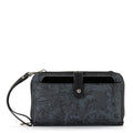 Sakroots Smartphone Wallet - EcoTwill - Black Spirit Desert