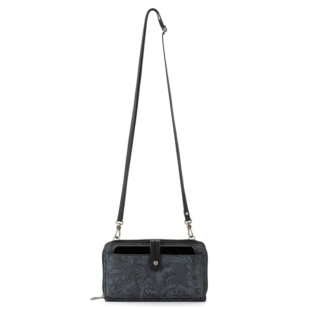 Sakroots Smartphone Wallet - EcoTwill - Black Spirit Desert