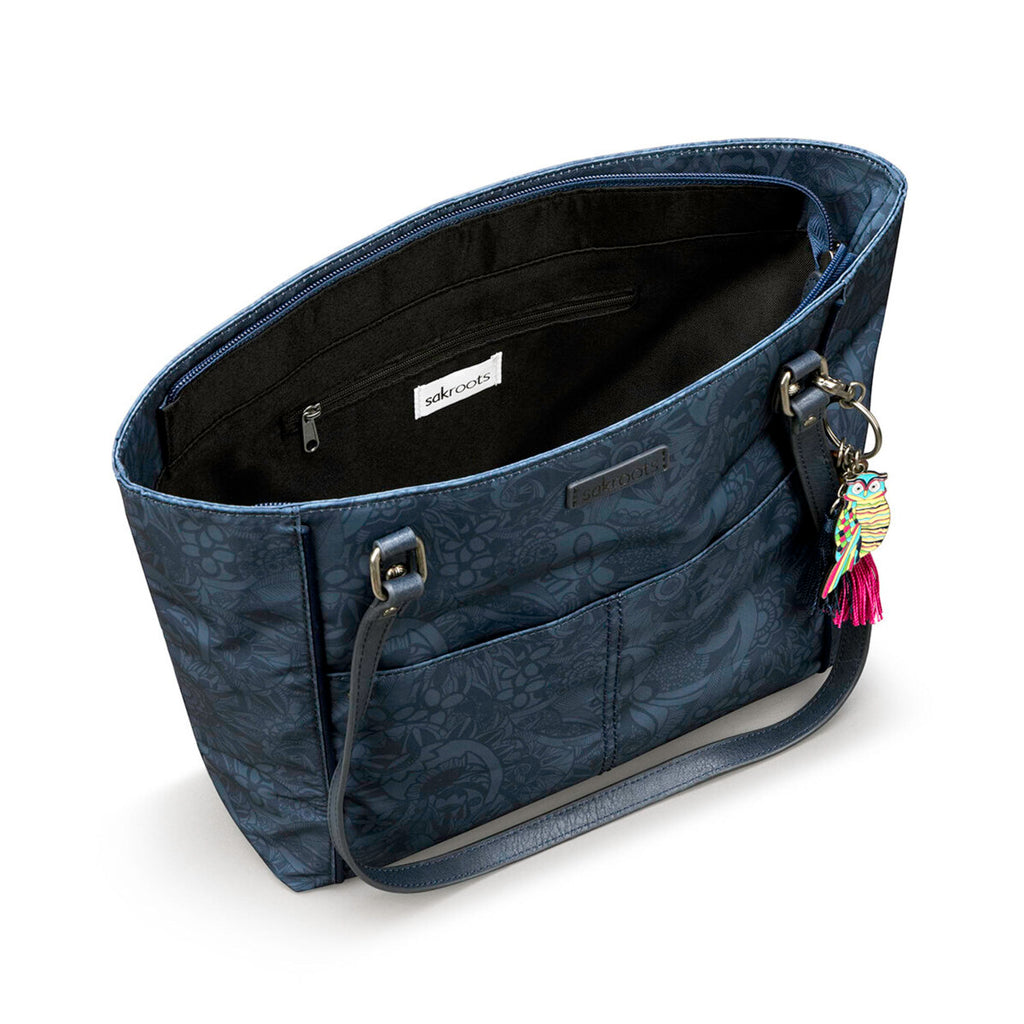 Sakroots Metro Tote - EcoTwill - Indigo Spirit Desert