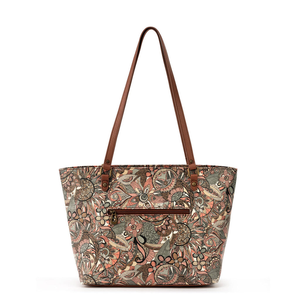 Sakroots Metro Tote - Canvas - Sienna Spirit Desert