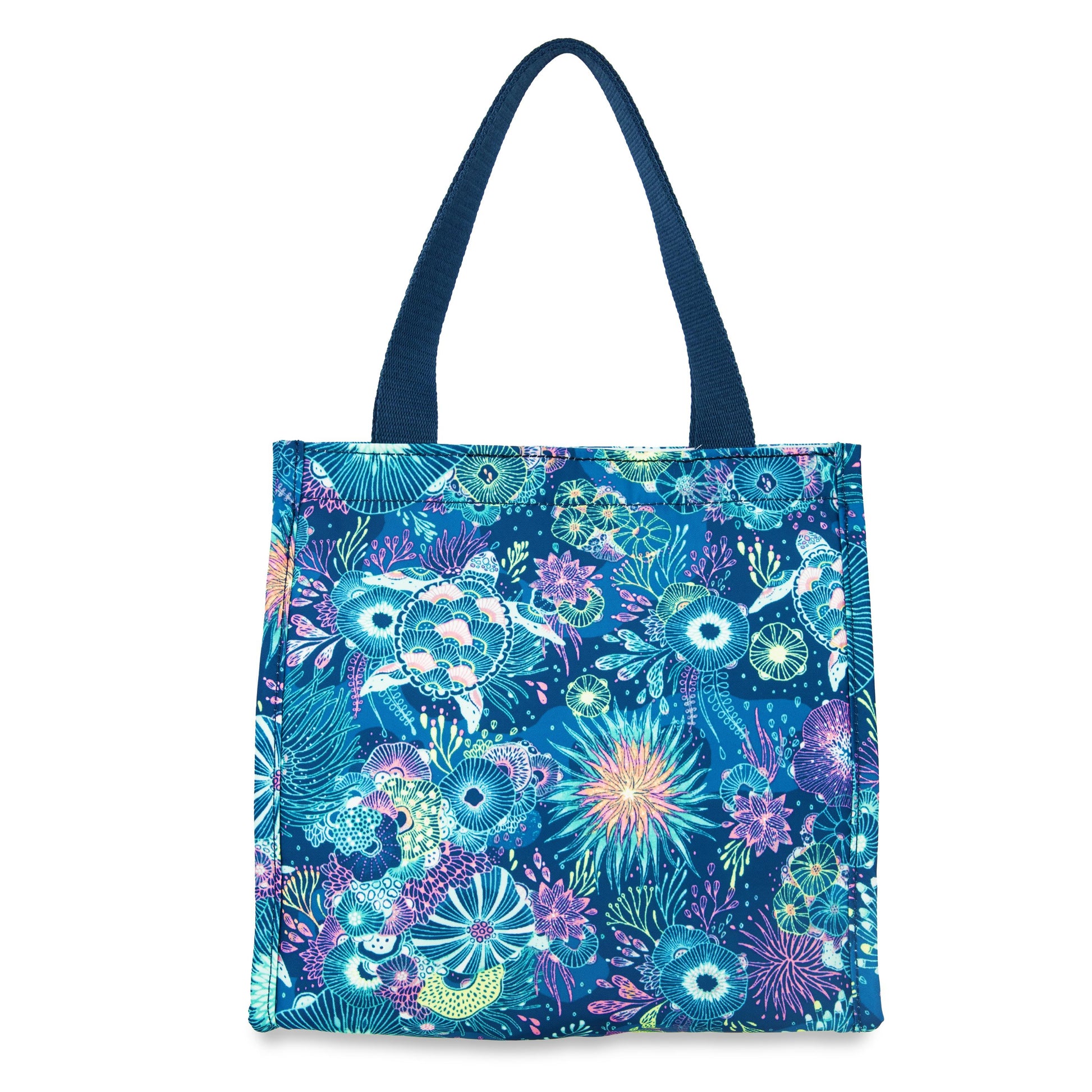 Sakroots On The Go Lunch Bag EcoTwill - Royal Blue Seascape