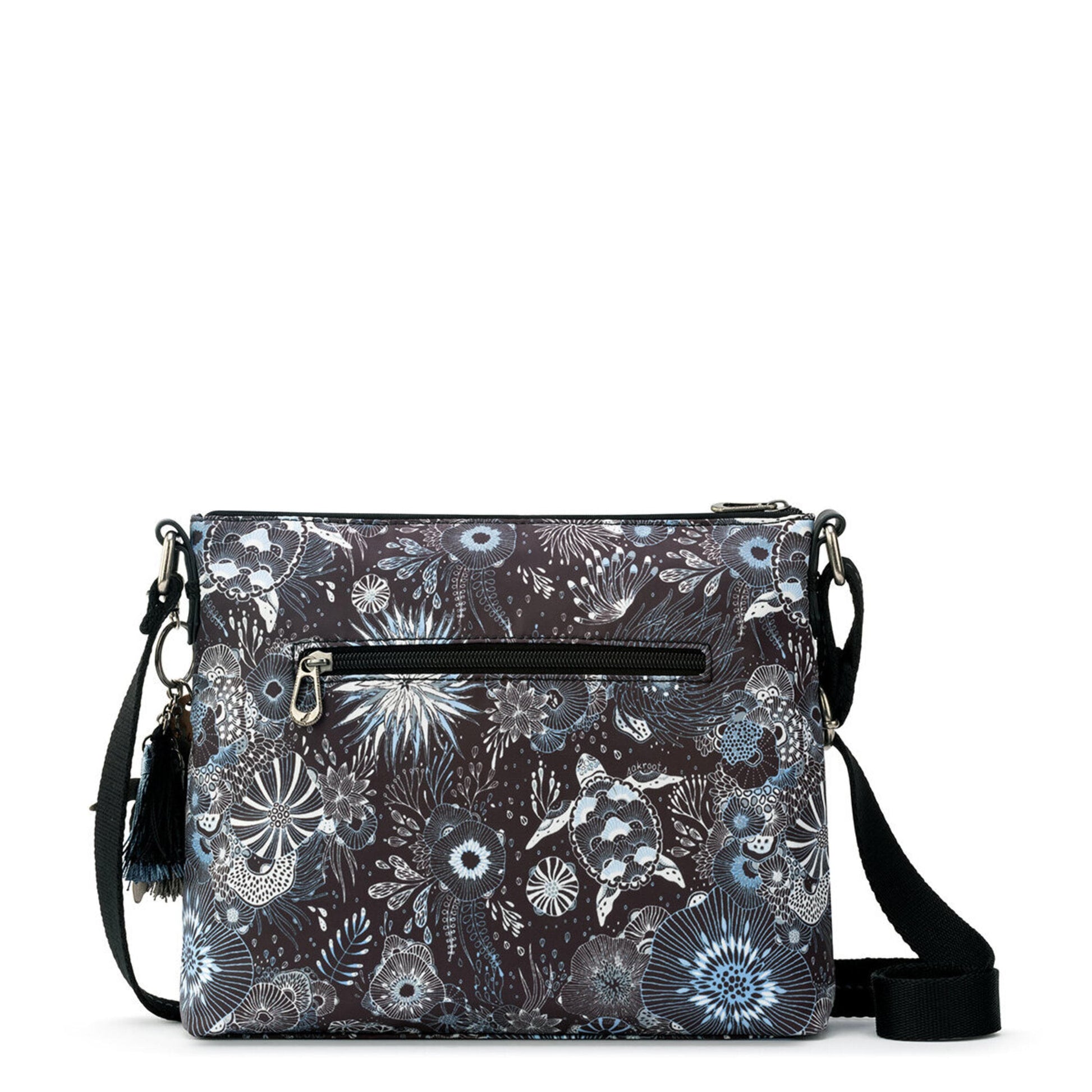 Sakroots Basic Crossbody EcoTwill - |Midnight Seascape|