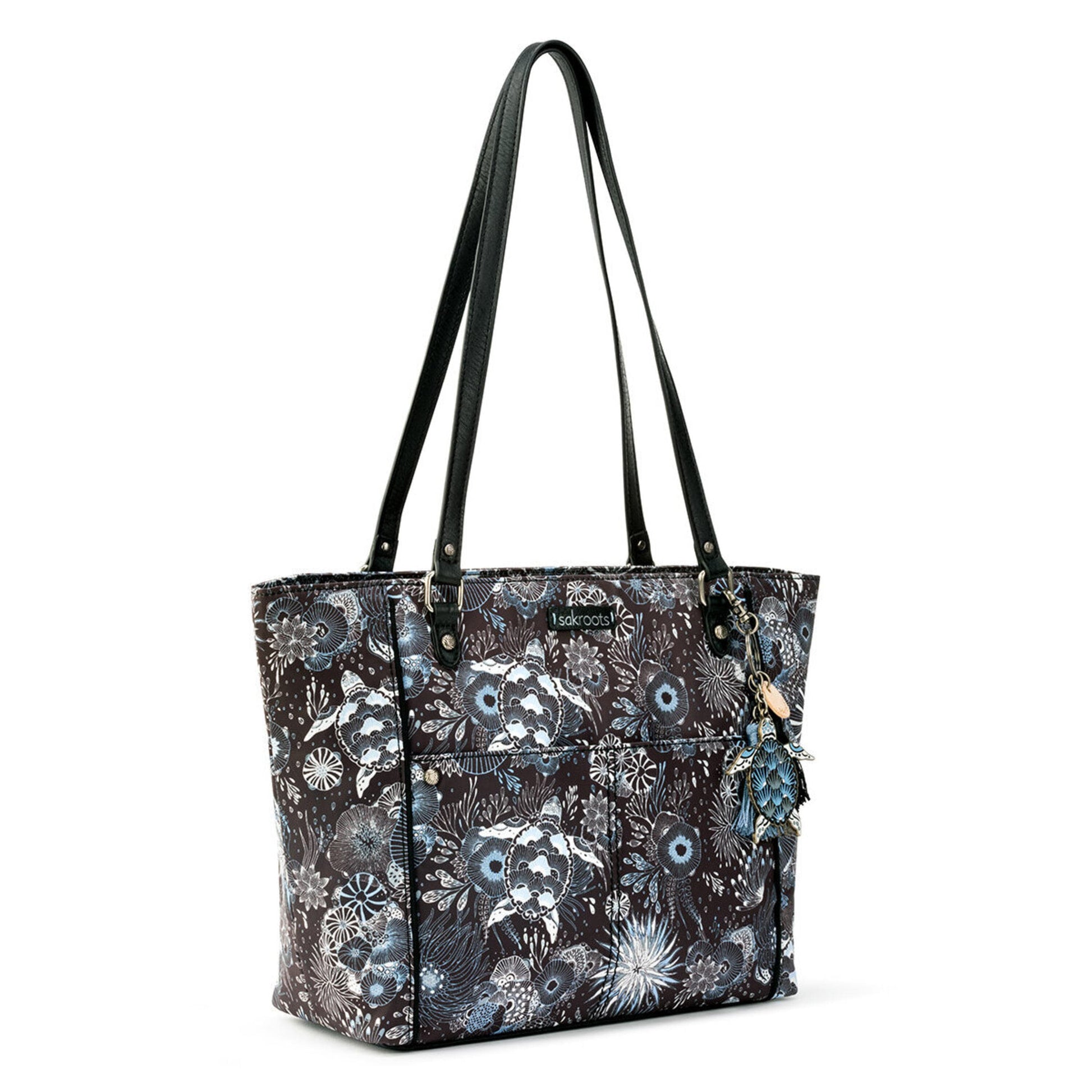 Sakroots Metro Tote EcoTwill - |Midnight Seascape|