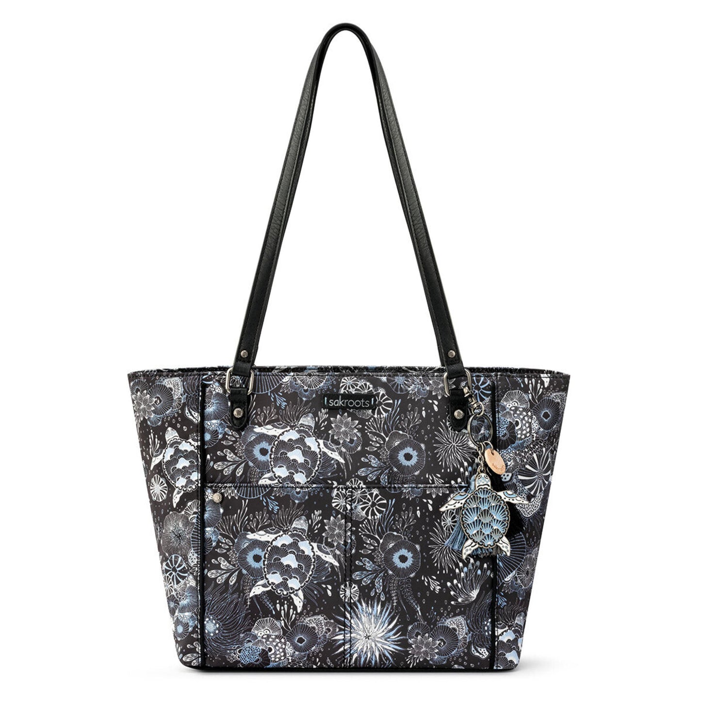 Sakroots Metro Tote EcoTwill - |Midnight Seascape|