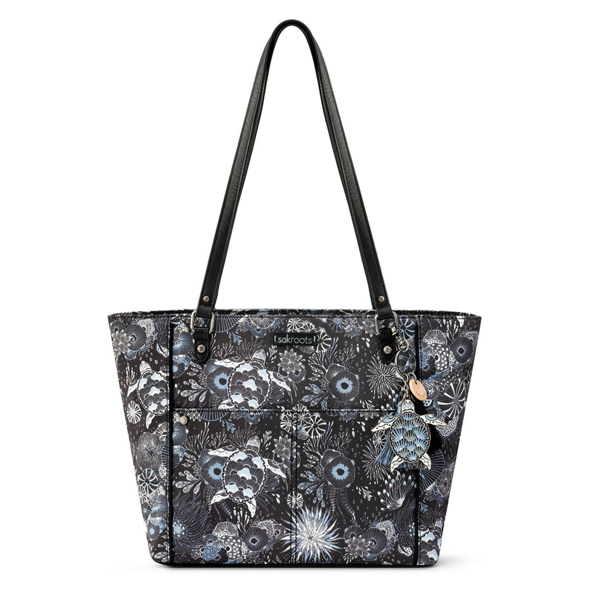 Sakroots Metro Tote EcoTwill - |Midnight Seascape|