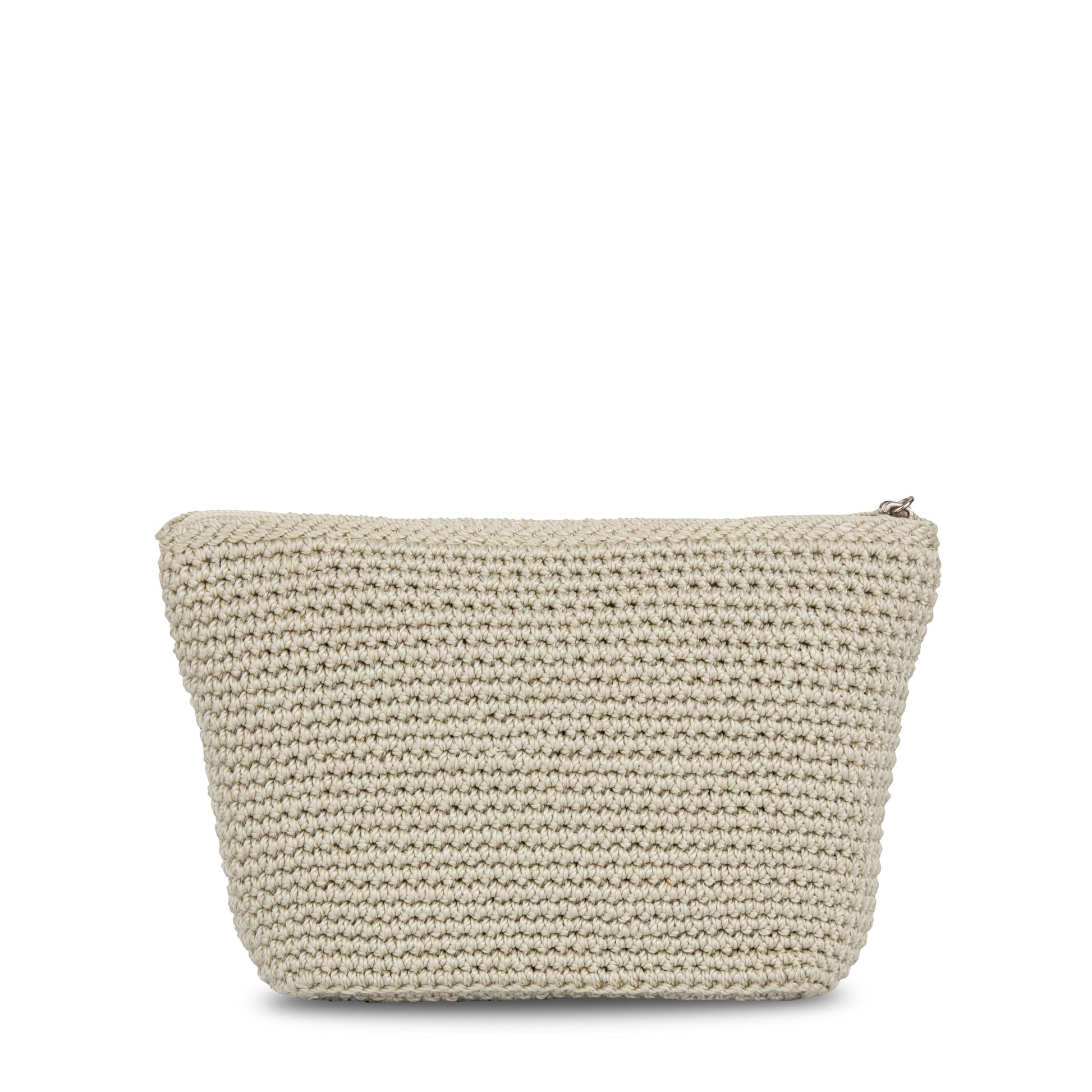 The Sak Essential Medium Pouch Crochet - |Natural|