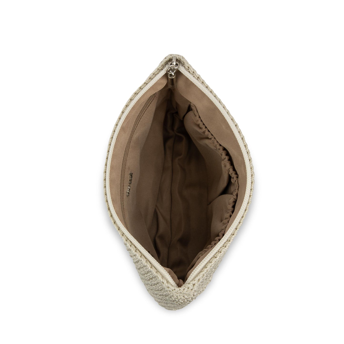The Sak Essential Medium Pouch Crochet - |Natural|