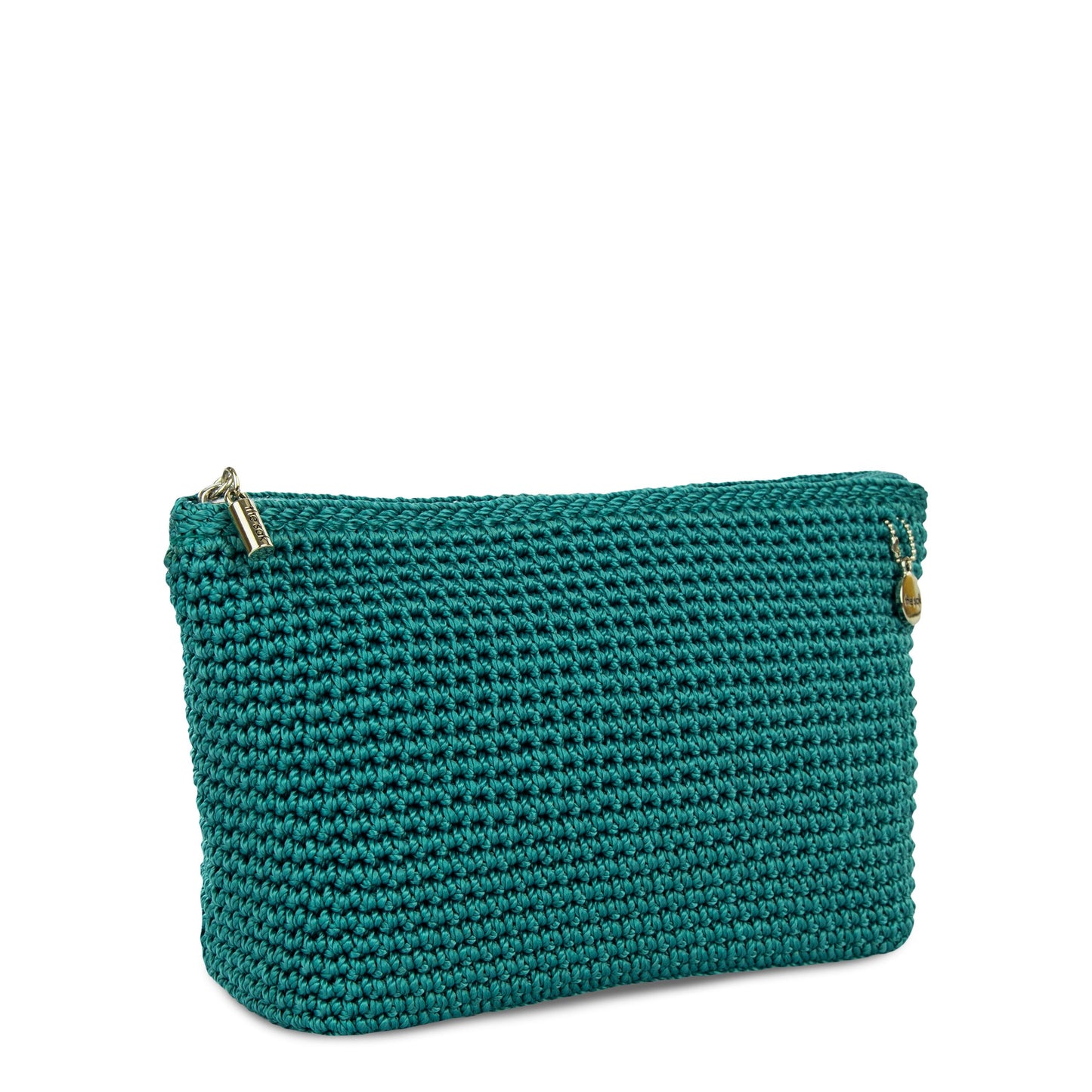 The Sak Essential Medium Pouch Crochet - Azure